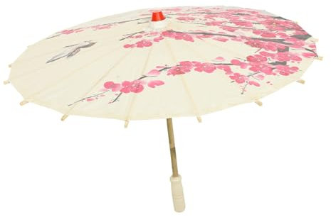 KONTONTY Paraguas Retro De Papel Al Óleo Japonés Decorativo Para Bodas Fiestas Fotografía Impresión De Flores Material De Papel Escenario De Fiesta