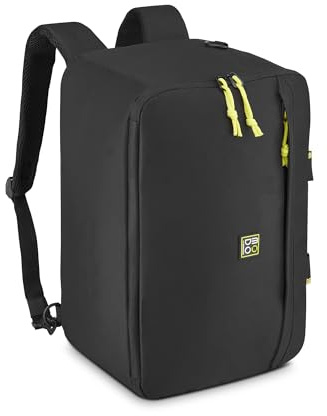 MODO by Roncato STARLIGHT 3.0 Ryanair Reiserucksack 3 ways mit 14 Laptopfach - 40x25x20 cm - Schwarz