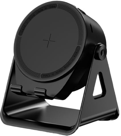 Haut-parleur sans fil – Gadget de lecture audio intelligent, support compact pour appareil de musique | Téléphone portable intelligent à détection tactile pour salle de bain, configuration de bureau