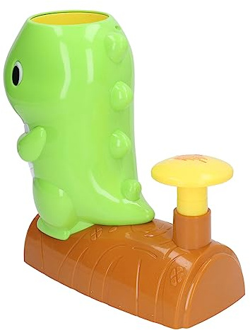 Cuifati Fliegende Untertasse, Langlebiges Interaktives Spielzeug für, Step-On-Funktion, Pädagogisches Outdoor-Spielzeug für (Green)