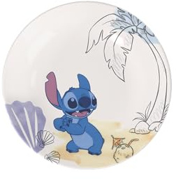 Villeroy & Boch – Disney Stitch barntallrik, tål maskindisk och mikrovågsugn, skål för barn, premiumporslin