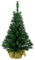 Kaemingk Everlands Mini Tree In Jute Bag 60cm Artificial Christmas Tree
