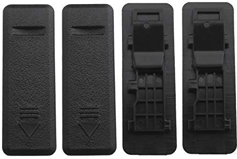 Be In Your Mind 4 Piezas Cubiertas Portabrocas para Fregadero de Techo Superior Coche Negras 872552L000 Cubiertas Moldura Techo Compatibles con I20 I30 2012-2017 Piezas Repuesto para Automóviles