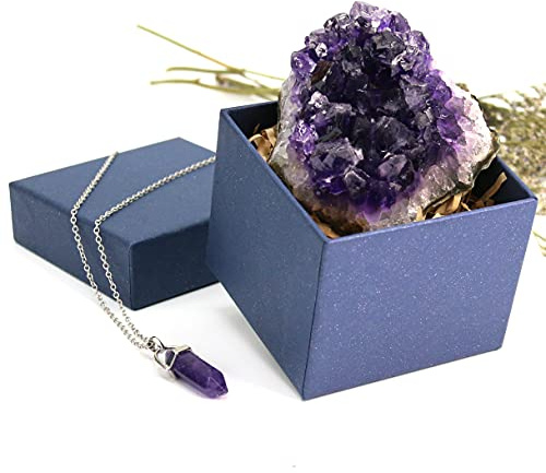 Nvzi Amethyst Stein, Amethyst Druse, Amethyst Kette, Amethyst Kristalle, Bergkristall Rohstein, Kristalle Heilsteine, Roher Amethyst, Natürliche Amethyst-Geodenhöhlen Kristalle Heilsteine(100G) | Bergkristall Rohstein,Kristalle Heilsteine,Roher Amethyst,Natürliche Amethyst-Geodenhöhlen Kristalle Heilsteine