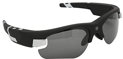 Gafas de Cámara Inteligente, Gafas de Vídeo HD 1080P con Foto, Vídeo Y Audio, 4 Lentes Reemplazables, Gafas de Sol de Cámara Portátiles para Mujeres/Hombres, Interior Y Exterior, Deportes, Conducción