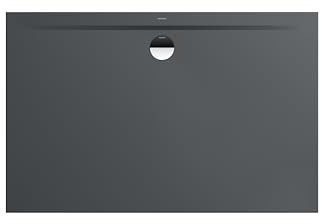Kaldewei SUPERPLAN ZERO 1540-5, Duschwanne mit Wannenträger extraflach, 110x80cm, 354047980674, Farbe: warm grey 85