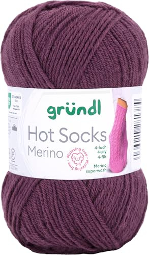 gründl Hot Socks Merino Sockenwolle 50g 200m Merino Polyamid 2,5-3,0