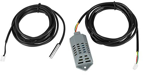 Set da 2 pezzi Sonda per sensore di umidità e temperatura ad alta precisione Accessori per incubatrice industriale Sensore di temperatura per incubatrice