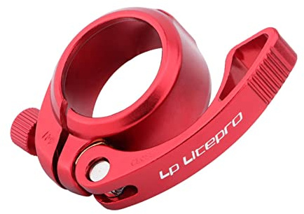Fahrrad Sattelstütze Klemme Sattelklemme für Radfahren Faltrad Fahrrad Rot 41mm