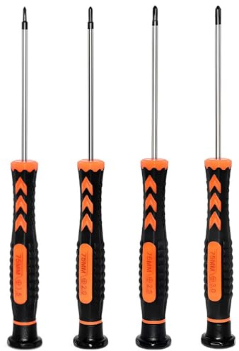 1,5 mm, 2,0 mm, 2,5 mm, 3,0 mm, PH000 PH00, PH0 - Petit tournevis cruciforme pour lunettes, téléphone portable, ordinateur portable, kit de réparation