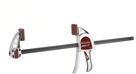 Robert Sorby Select Heavy Duty One Handed Bar Clamp - Quick-Release Clamp & Spreader for Woodworking & DIY (18)
