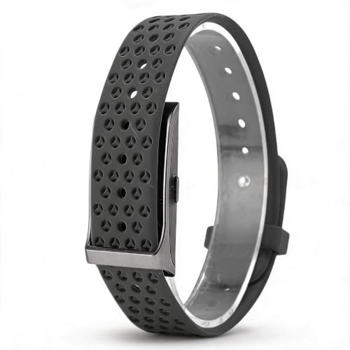 Sxhlseller Smart Bracelet for Men Women, Smart Health Wristband with Fitness and Sleeping Tracking, 10M Waterproofing, Lightweight Smart Watch for Swimming, Diving, Surfing (Black)