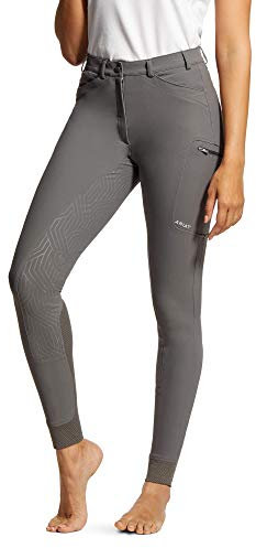 ARIAT Damen Triton Griff Vollsitz Reithose 10030534 - Pflaumengrau Breech Size - 28IN