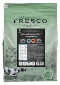 Fresco Dog Dry Barf Complete Plus Pienso para Perros Conejo con carne de vacuno Peso 1 kg