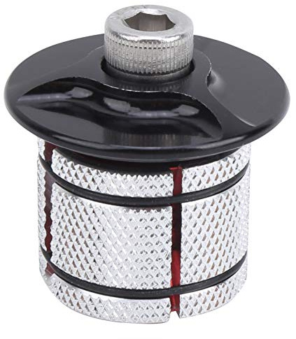 Alomejor Fahrradgabel Headset Top Fahrrad Vorderrad Gabel Headset Schraube Schaftkappe Headset Erweiterungsschraube Hängender Kern Zubehör(schwarz)