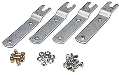 APO Metallschrank, Wandbefestigung aus Edelstahl, 4 Stück (Referenz: 4TBO852025C0100)