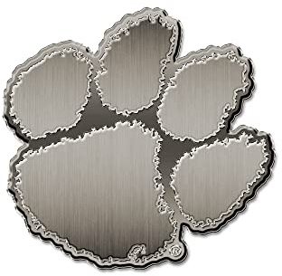 Rico AEM120201: Clemson Antique Nickel Auto Emblem