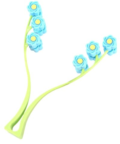 Outil de massage facial, masseur à rouleaux faciaux - Outil de relaxation en Y | Équipement de relaxation manuel portable, rouleau de fleurs 3D élastique pour soins de la peau