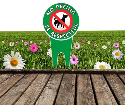 Raypontia 2 Pieces Verbotsschilder Hundeklo, 30 * 15 C Hunde Schilder Kein Hundeklo Schild Steckschild Metall, Steckschilder KeinHundeklo Mit Erdspieß, Rasenschilder, Outdoor Und Robust, Wasserdicht,