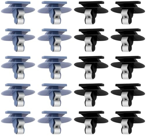 ECSiNG 20 Pezzi Di Clip Di Fissaggio Per Pannelli Auto 24405739 24405740 Compatibile Con Opel Compatibile Con Renault