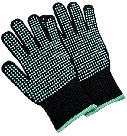 Gants de cuisson en silicone résistants à la chaleur avec design antidérapant pour une cuisine sûre et anti-brûlure