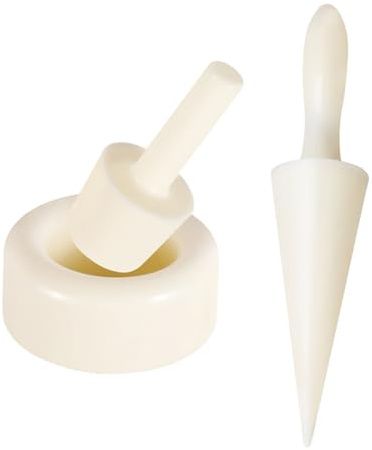 TOYANDONA Moule Cône Glace Réutilisable Abs pour DIY Dessert Rouleau Cornet Crème Glacée Pratique pour Maison Restaurant Pâtisserie