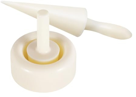 NUOBESTY Moule à Cornet De Glace Diy Outil Pour Fabriquer Des Cornets De Glace Rouleau à