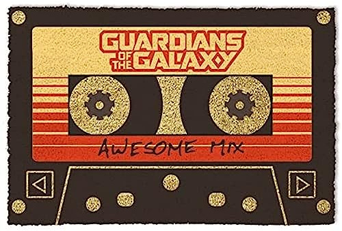 1art1 Guardianes De La Galaxia - Vol. 2, Awesome Mix Felpudo Alfombra (60 x 40cm)