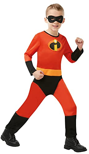 Rubies 641004-M Los IncreÍbles - Disfraz de Dash para niños, Talla M (5-6 años)