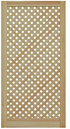 ben+camilla.com Gittertür 99,3 x 49,4 cm | Hochwertige Kiefer Massivholztüren - unbehandelt für Schrank- & Möbelbau oder Heizungsverkleidung