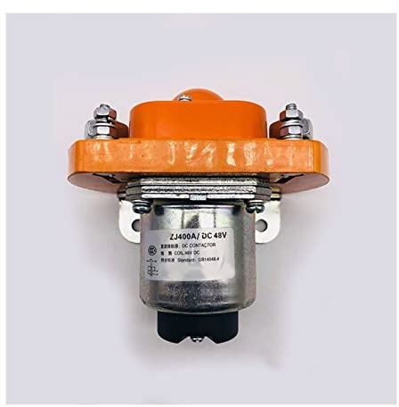 UNbit Contactor ZJ400A 1NO Normal-Abierto 12V 24V 36V 48V 60V 72V 400A DC Contactor for Motor Montacargas Electromóvil Wehicle Car Winch Industrial Eléctrico Relé (Color : 72v)