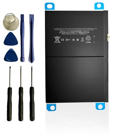 GDDGFVKV 3,73 V 32,9 Wh A1474 A1475 A1484 A1485 Batterie pour Ordinateur Portable Compatible avec iPad 5 5th Air 1 MD785LL/A MD786LL/A MF532LL/A MR7G2LL/A