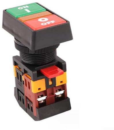 Interruttore a pulsante ONOff Start Stop a lunga durata, autoresettante, 20 A PPBB 30 (220 V)