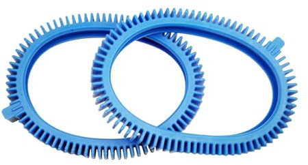 ninawesome 896584000-143 Poolreiniger-Vorderreifen-Set mit Super Hump, kompatibel mit Poolvergnuegen und Hayward Phoenix-Reinigern, Ersatz für Poolreiniger, 2 x 4 x Druckbeton-Pool (2 Stück)