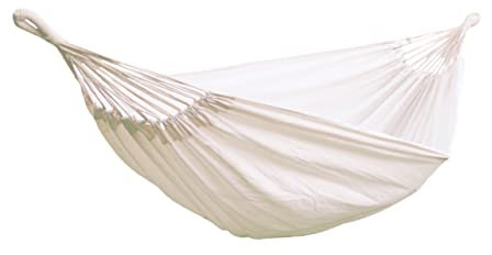 KITANDOVE Hängematte Für Zwei Personen Robustem Baumwollcanvas Für Garten Camping Und Outdoor-aktivitäten Leicht Und Hohe Tragfähigkeit Waschbar Und Langlebig