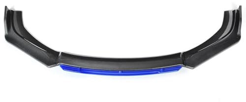 KLFDT Auto Frontspoiler für Audi A1 A3 A4 A5 A6 A7 A8 B6 B7 B8 B9 C6 C7 C8 D3 D4 D5 D6,Frontstoßstange Spoiler Lippe Diffusor Splitter,Protector Guard Cover Trim,Auto Zubehör