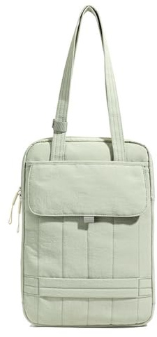 FROMCEO Laptoptasche, 38,1 cm (15 Zoll), wasserabweisend, Stoff, Bauarbeiten, Geschäftsreisen, Büro, Tragetasche, Arbeitstasche für Geschäftsreisen, grün