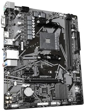 Scheda madre Fit For Gigabyte B550M H Micro-ATX B550 DDR4 M.2 128G PCI-E 4.0 a doppio canale Socket AM4 scheda madre