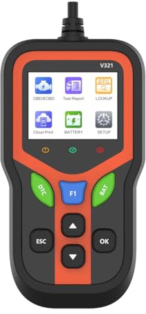 Alide Dispositivo diagnostico OBD2 Scanner per motori di auto Lettore di codici Adattatore OBDII EOBD migliorato USB Strumento diagnostico per auto