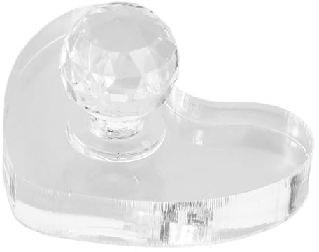 Homoyoyo Tampon de Pressage Cosmétique de Cœur, Outil de Blush Soi-même, Moule Presse-poudre Multifonction pour Fard à Paupières, Illuminateur et Contouring, Accessoire Maquillage Yeux