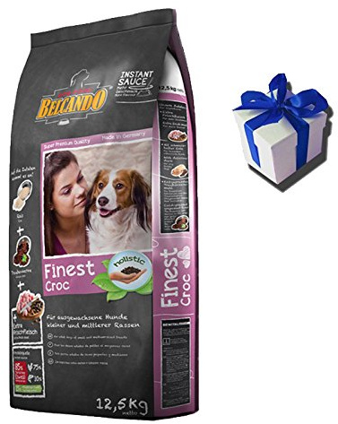 12,5 kg Belcando Finest Croc Premium Hundefutter für kleinere Rassen + Geschenk