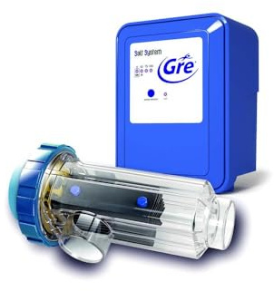Gre SCG100 - Salzchlorinator für Pools bis 90 m3, 21 Gramm/Stunde
