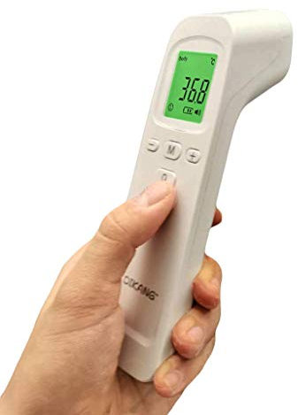 Digital Infrared Thermometer Contact less forehead kids adult touch free medical Non contact thermometer accurate reading unique design