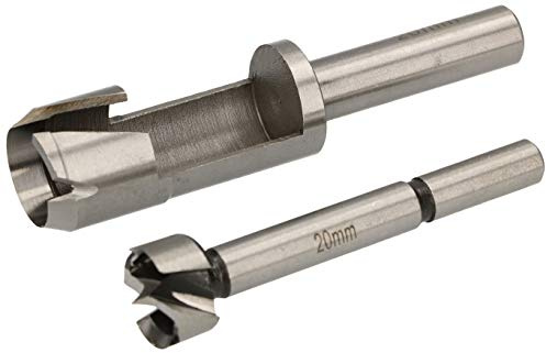 KOTARBAU® Fräs och borrsats 20 mm träborr skogsborr tappborr pluggborr grenhålsborr fräs träkottar ympning borr träfräs