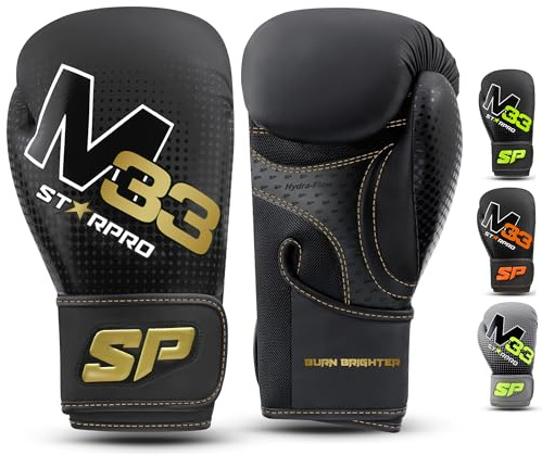 Starpro M33 Boxhandschuhe für Harte Schläge & schnelles K.O. - Boxhandschuhe Männer & Damen, Box Handschuhe, Boxing Gloves
