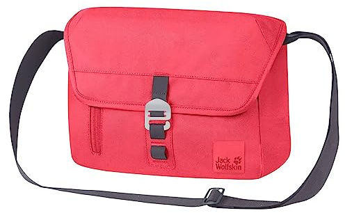 Jack Wolfskin Mary Umhängetasche für Damen, Tulpenrot, Einheitsgröße