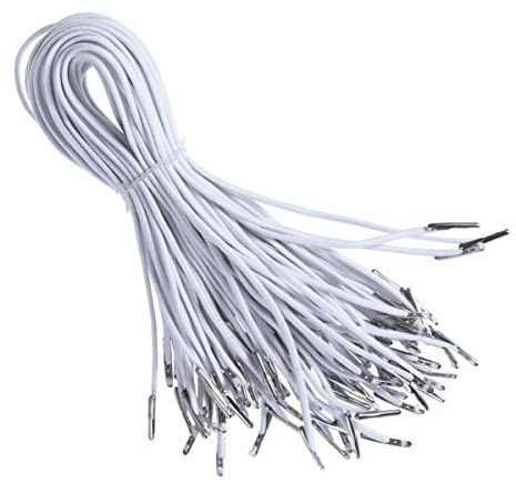 50 Pcs Cuerda Gamuza Cordón Elástico 2mm Encontrar Cordón Elástico Bucles Artesanales Gomas Elásticas Máscara Cuerdas Elásticas Elástico De Púas Libro Con Cuentas 28c Manual