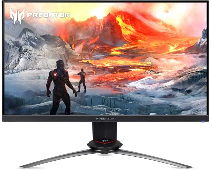 Acer Predator Moniteur de jeu UHD 3840 x 2160 IPS 27 pouces | AMD FreeSync Premium | 160 Hz | Jusqu'à 0,5 ms | HDR600 | Delta E<1 | TUV/Eyesafe | USB Type-C, DP 1.4 et 2 x HDMI 2.1 | XB273K LVbmiii P