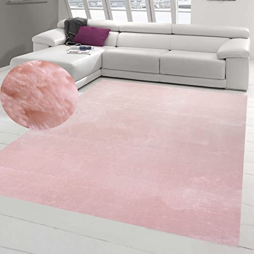 Tappeto Shaggy Tappeto shaggy Tappeto shaggy Flokati in rosa, 120x170 cm