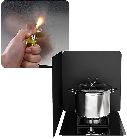 LIYI929GP Protector Antisalpicaduras Protección contra Salpicaduras Pantallas, Plegable Protector Cocina Gas Pantalla Tapadera, Escudo Protector Integral, Cubre Salpicaduras Estufa Aceite, Lavable
